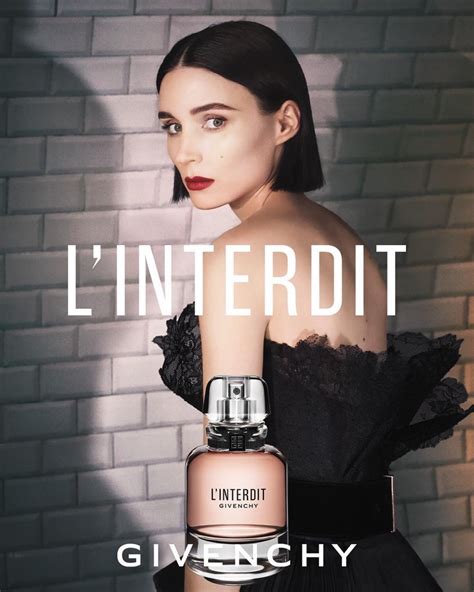 actrice pub givenchy|rooney mara givenchy face.